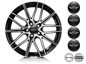 Mini Cooper Dekor für Felgen Luxus Radplaketten